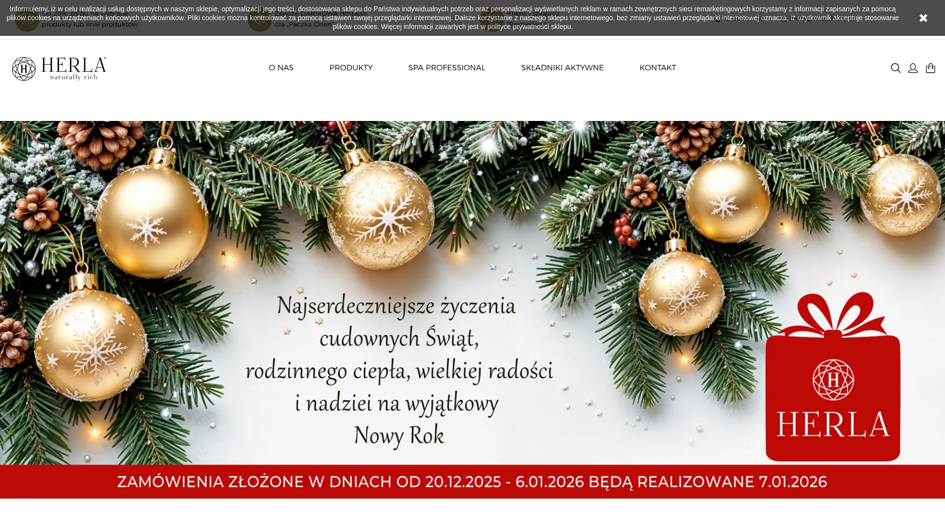 Zrzut ekranu sklep.herla.eu